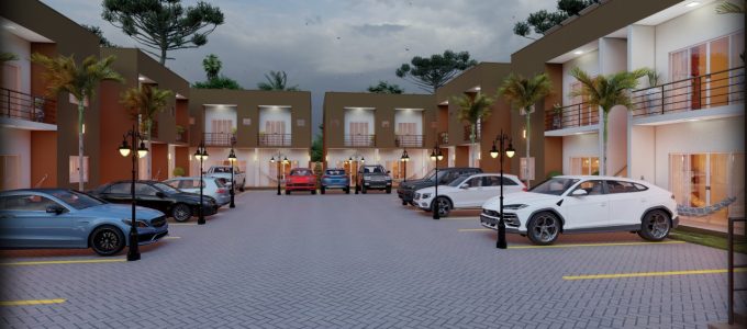 estacionamento do condomínio vila das bromélias em porto seguro bahia